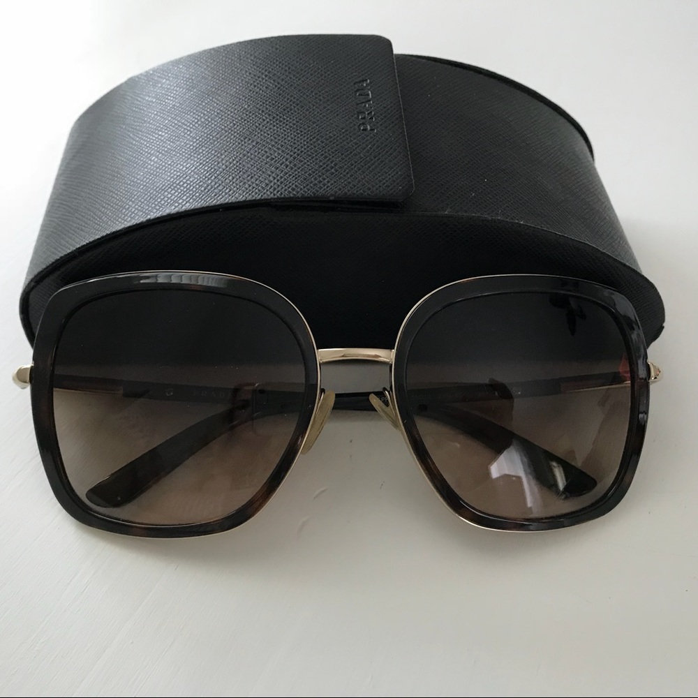 Prada Tortoiseshell Sunglasses